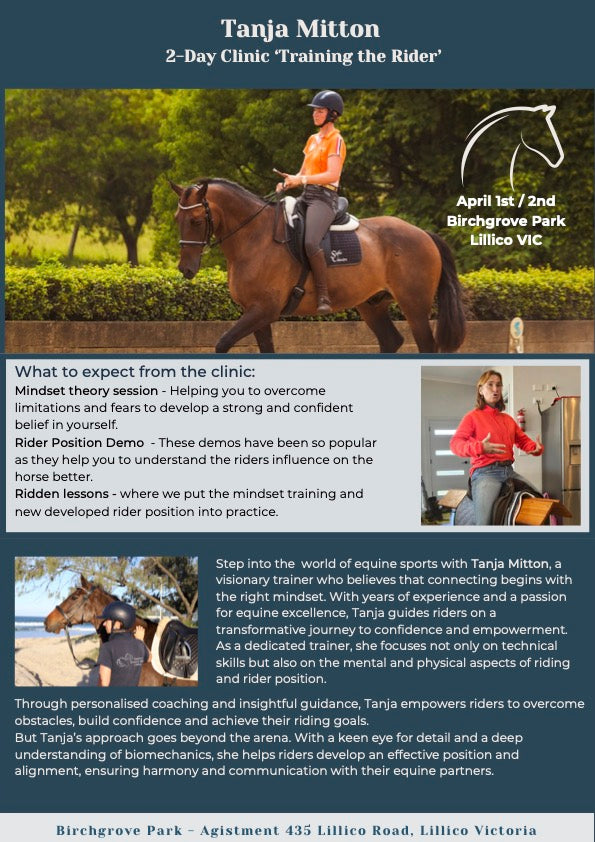 2-Day Horse Connection Clinic Birchgrove Park, Lillico Victoria